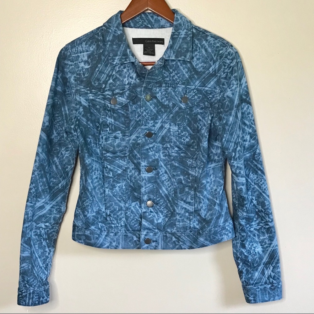 Calvin Klein Jeans Blue Jean Jacket